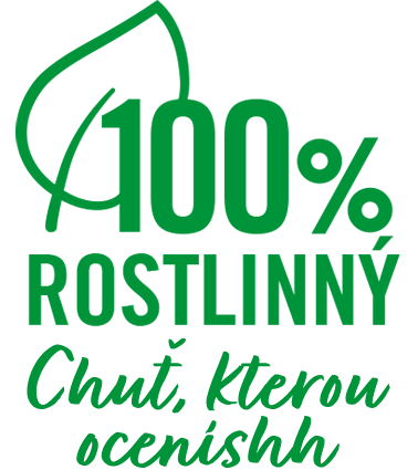 100% rostlinný a lahodný